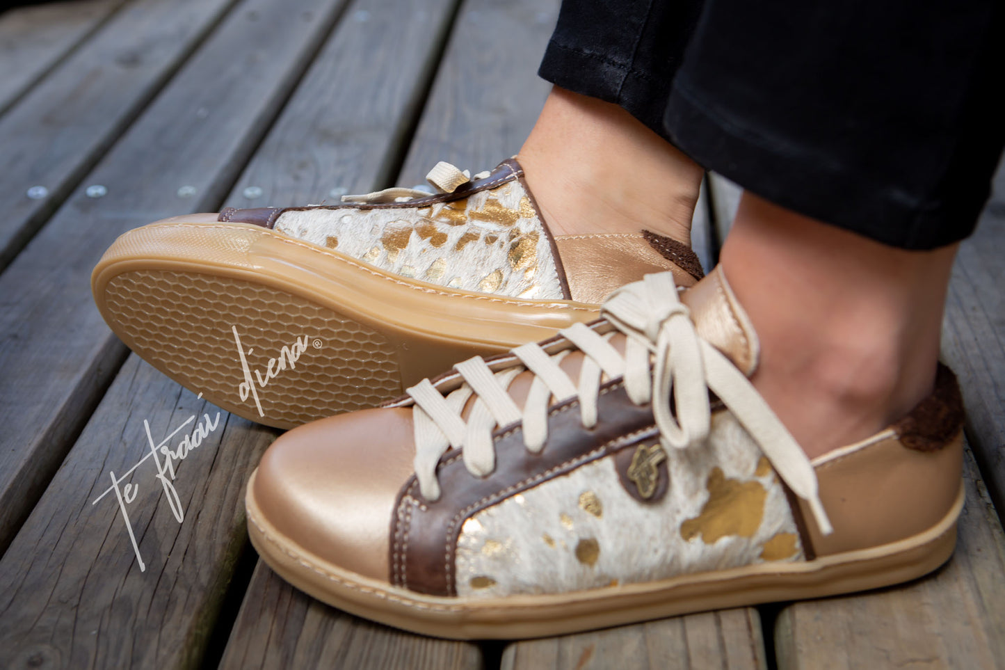 Nienke Sneaker - Gold Rush