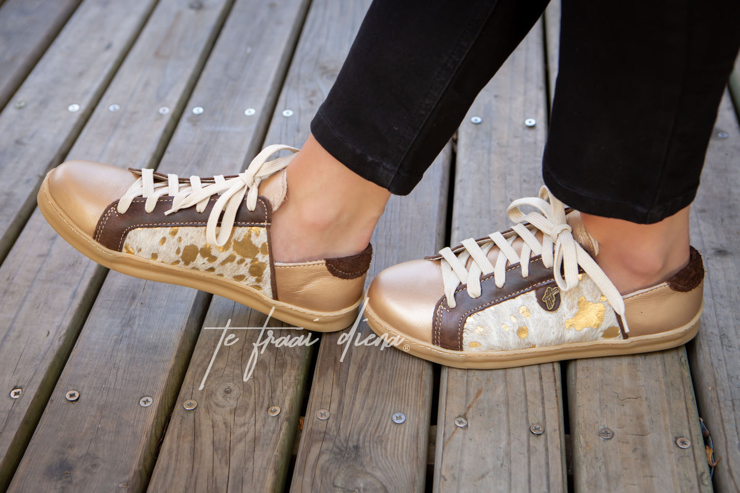 Nienke Sneaker - Gold Rush