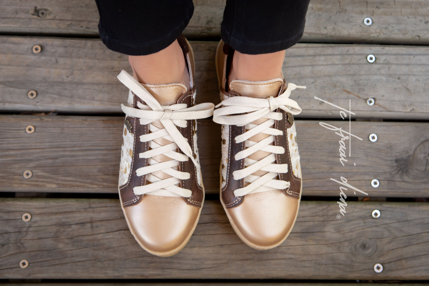 Nienke Sneaker - Gold Rush