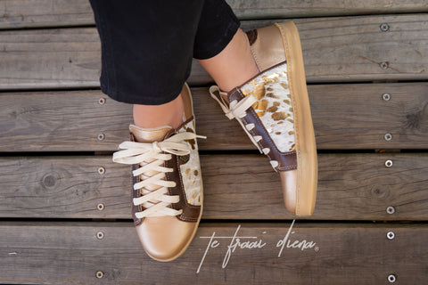 Nienke Sneaker - Gold Digger