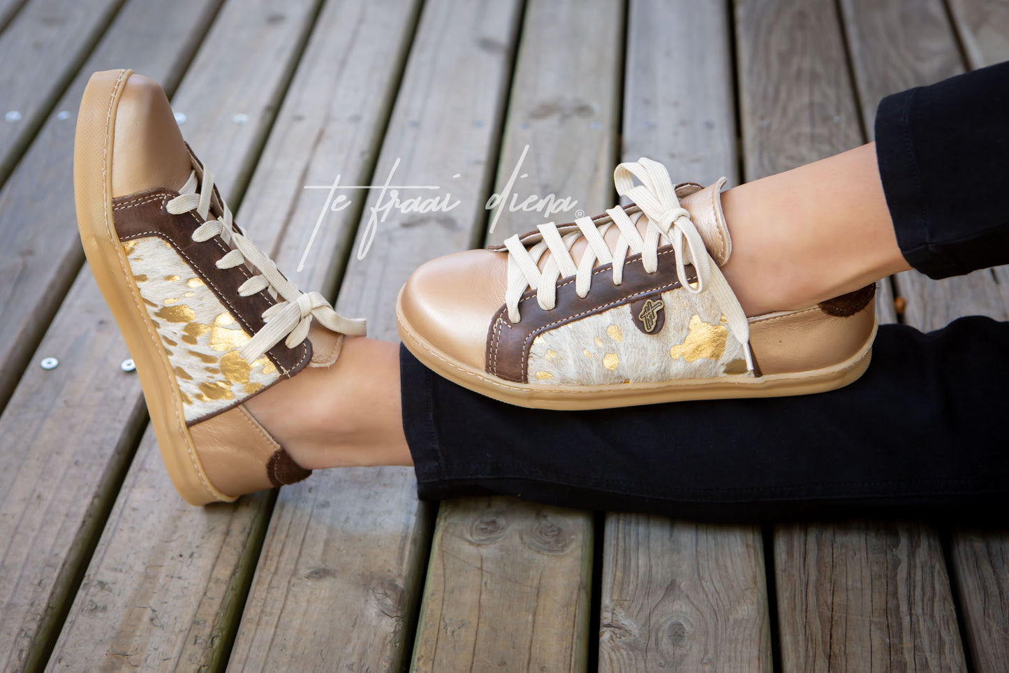 Nienke Sneaker - Gold Rush
