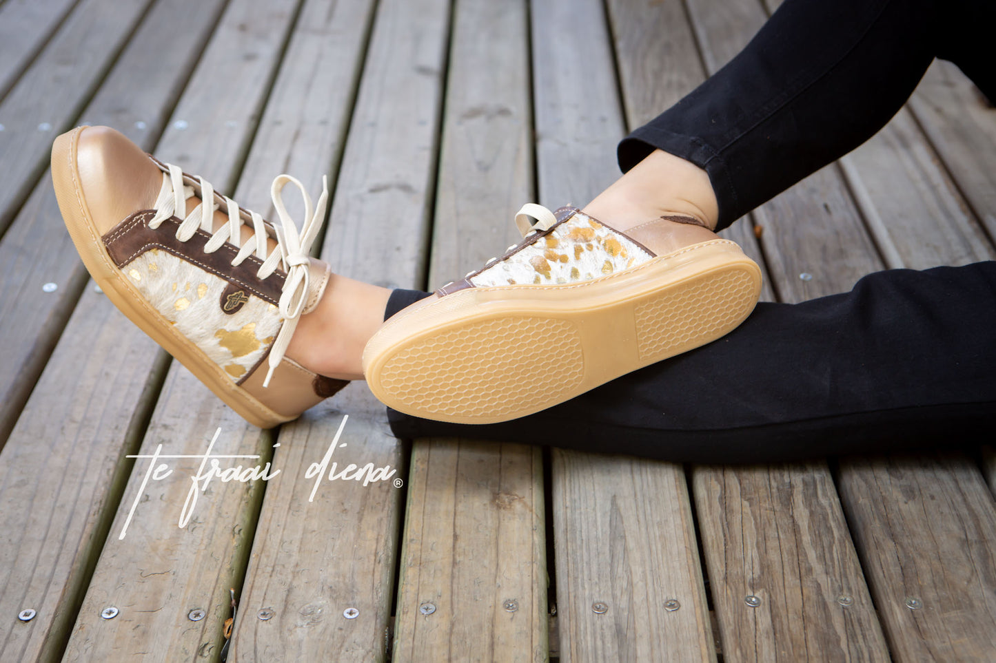 Nienke Sneaker - Gold Rush