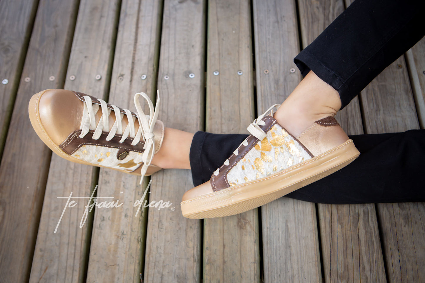 Nienke Sneaker - Gold Rush