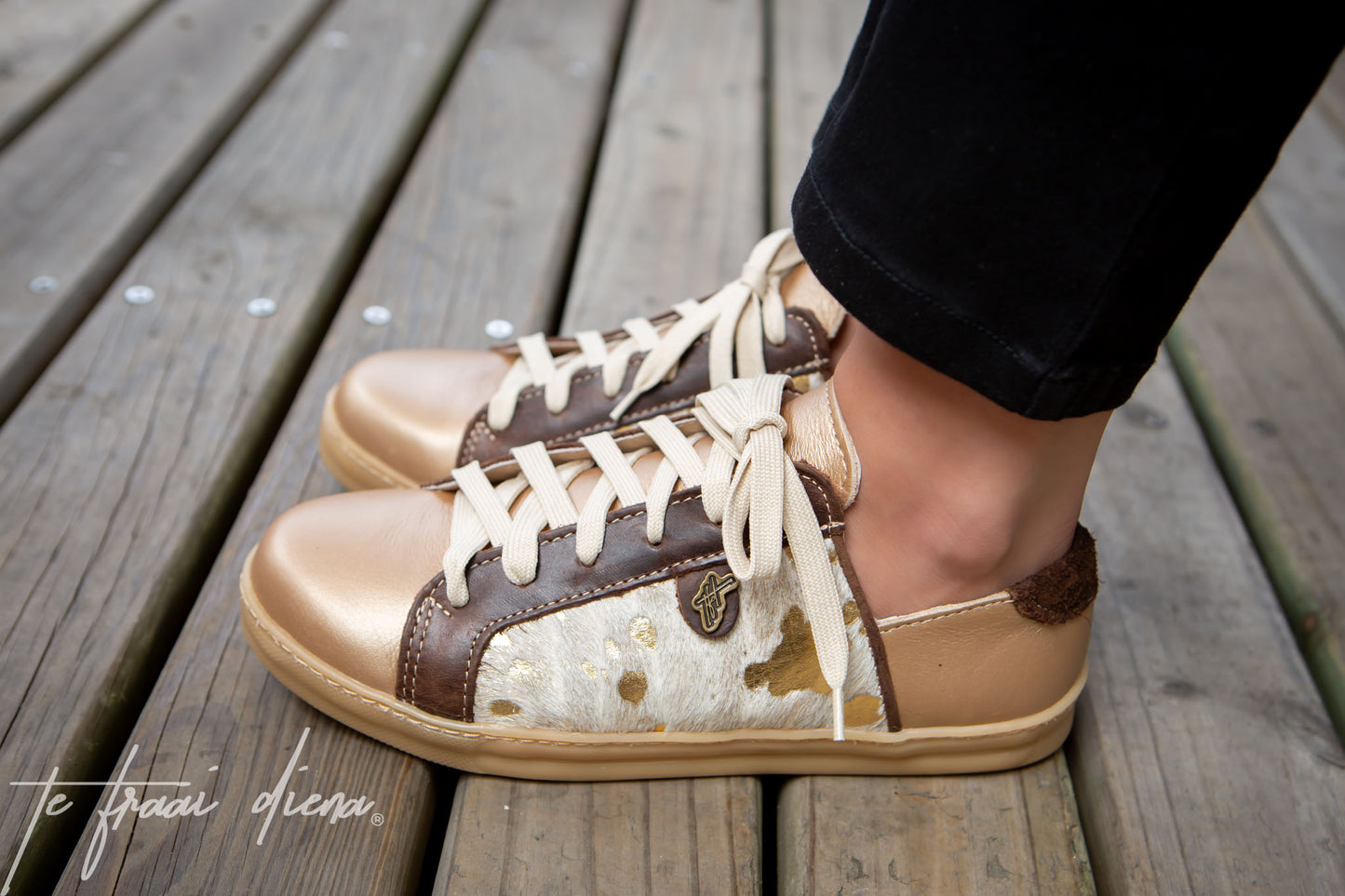 Nienke Sneaker - Gold Rush