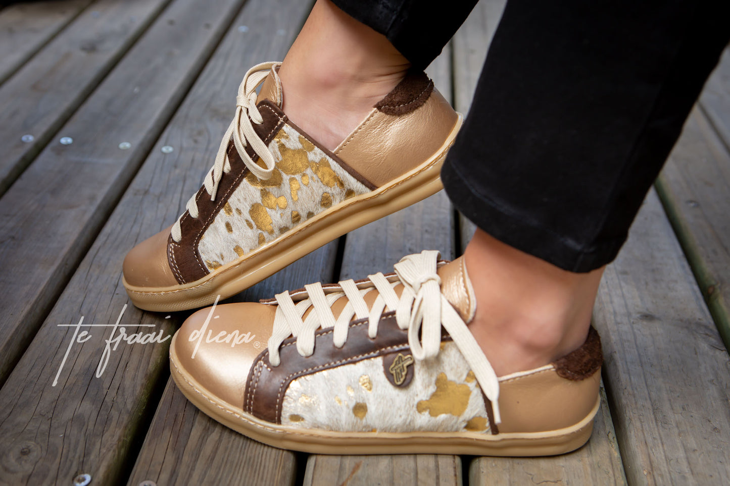 Nienke Sneaker - Gold Rush