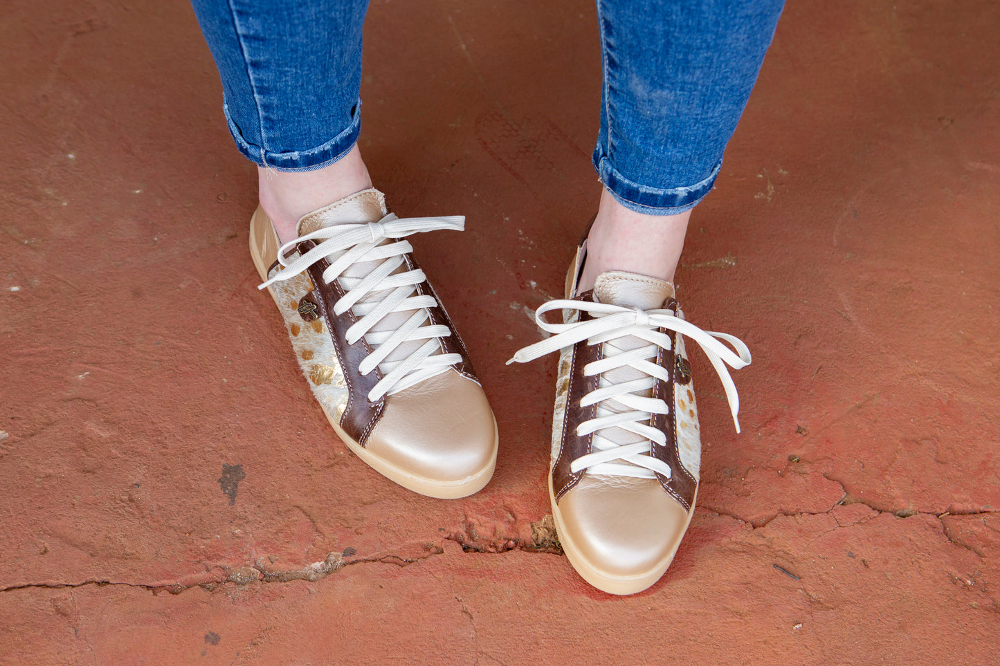 Nienke Sneaker - Gold Rush