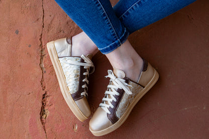 Nienke Sneaker - Gold Rush