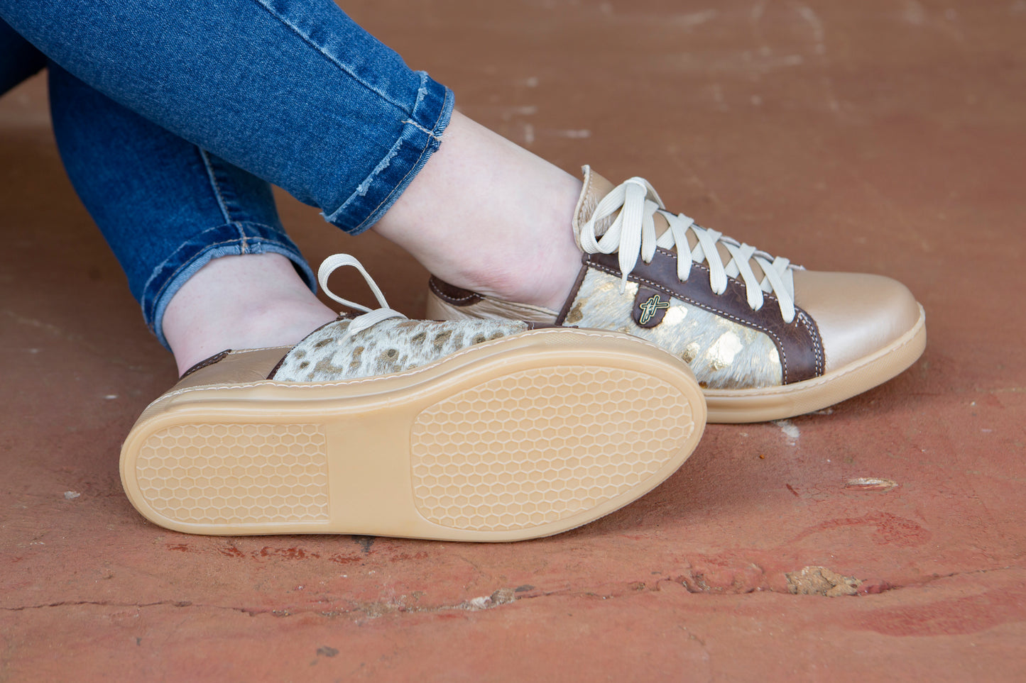 Nienke Sneaker - Gold Rush