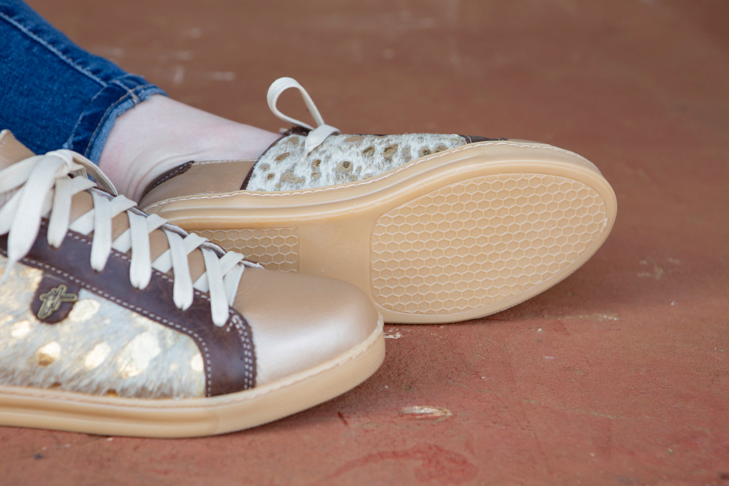 Nienke Sneaker - Gold Rush