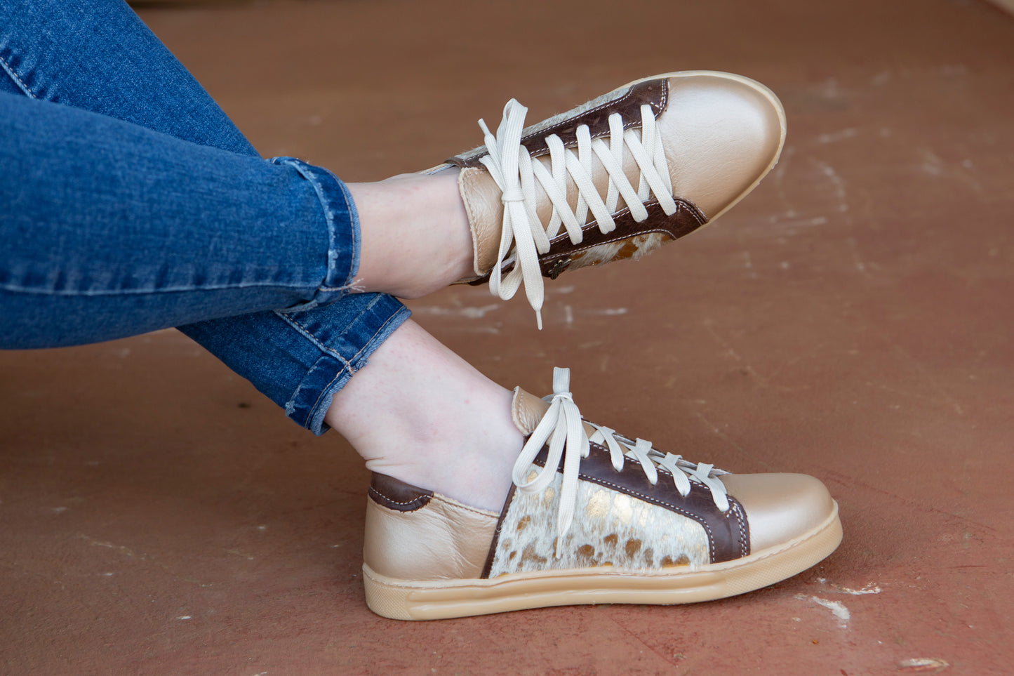 Nienke Sneaker - Gold Rush