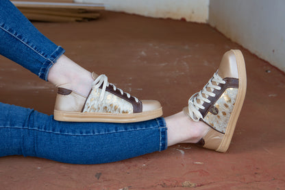 Nienke Sneaker - Gold Rush