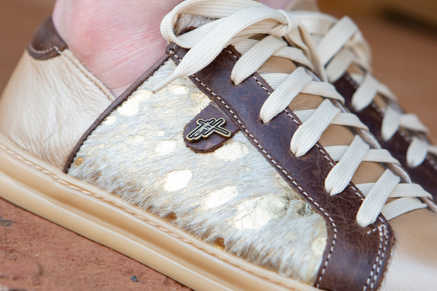 Nienke Sneaker - Gold Rush
