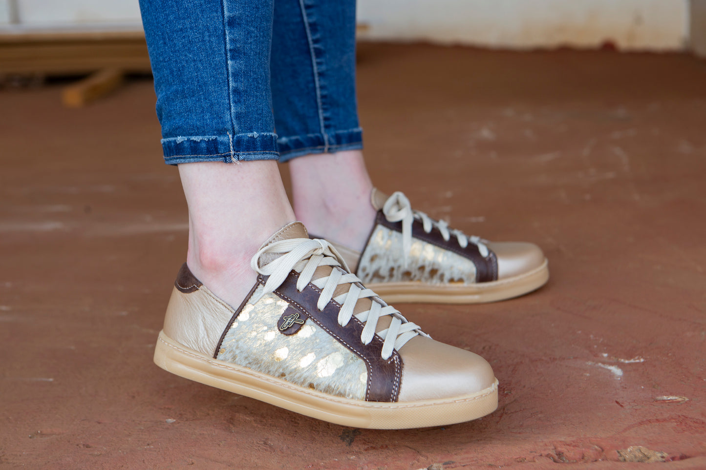 Nienke Sneaker - Gold Rush