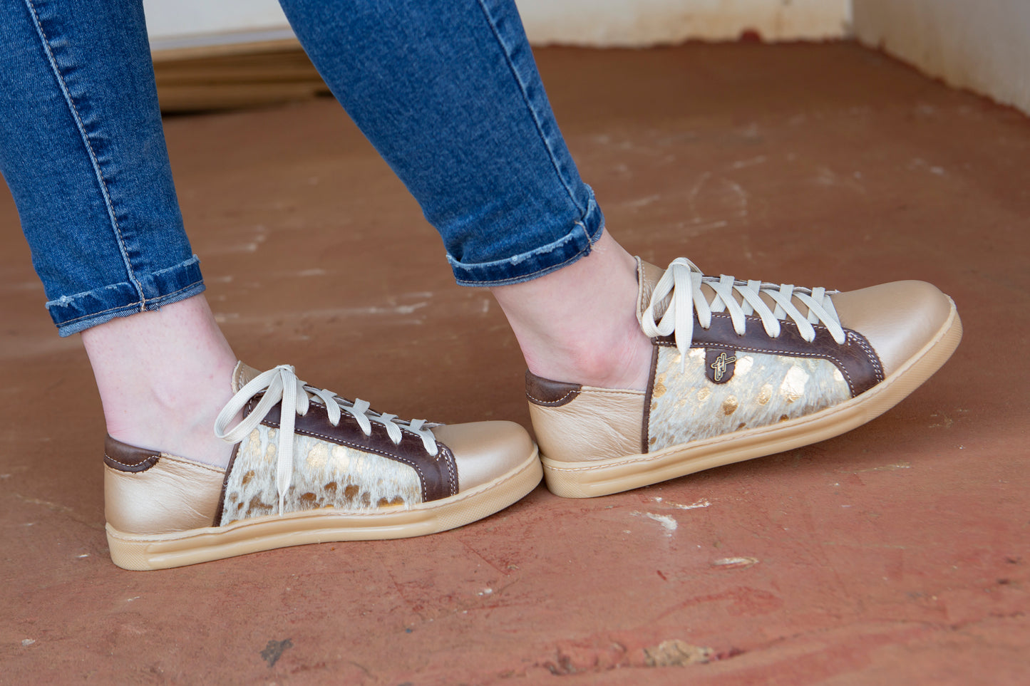 Nienke Sneaker - Gold Rush