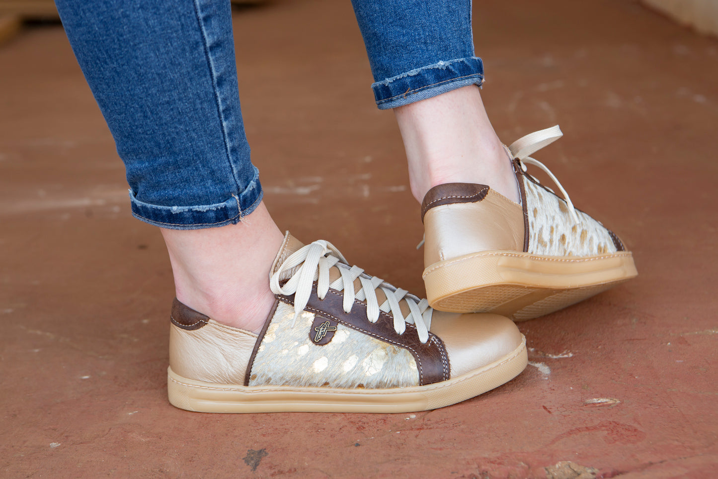 Nienke Sneaker - Gold Rush