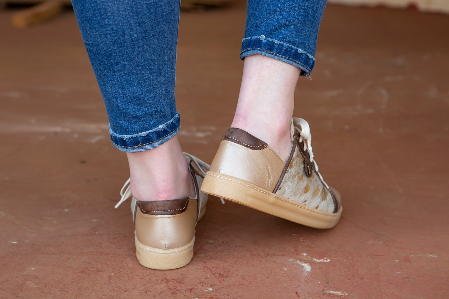 Nienke Sneaker - Gold Rush