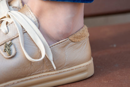 Nienke Sneaker - Metallic Gold