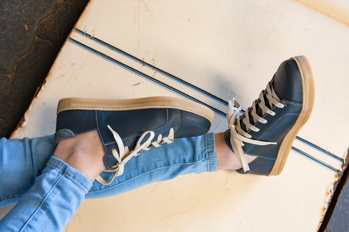 Nienke Sneaker - Navy