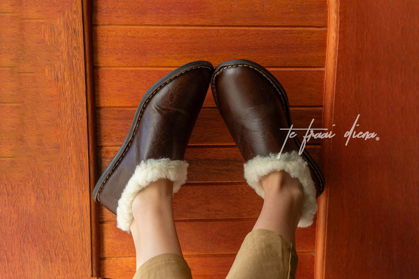Simone Slipper - Dark Choc