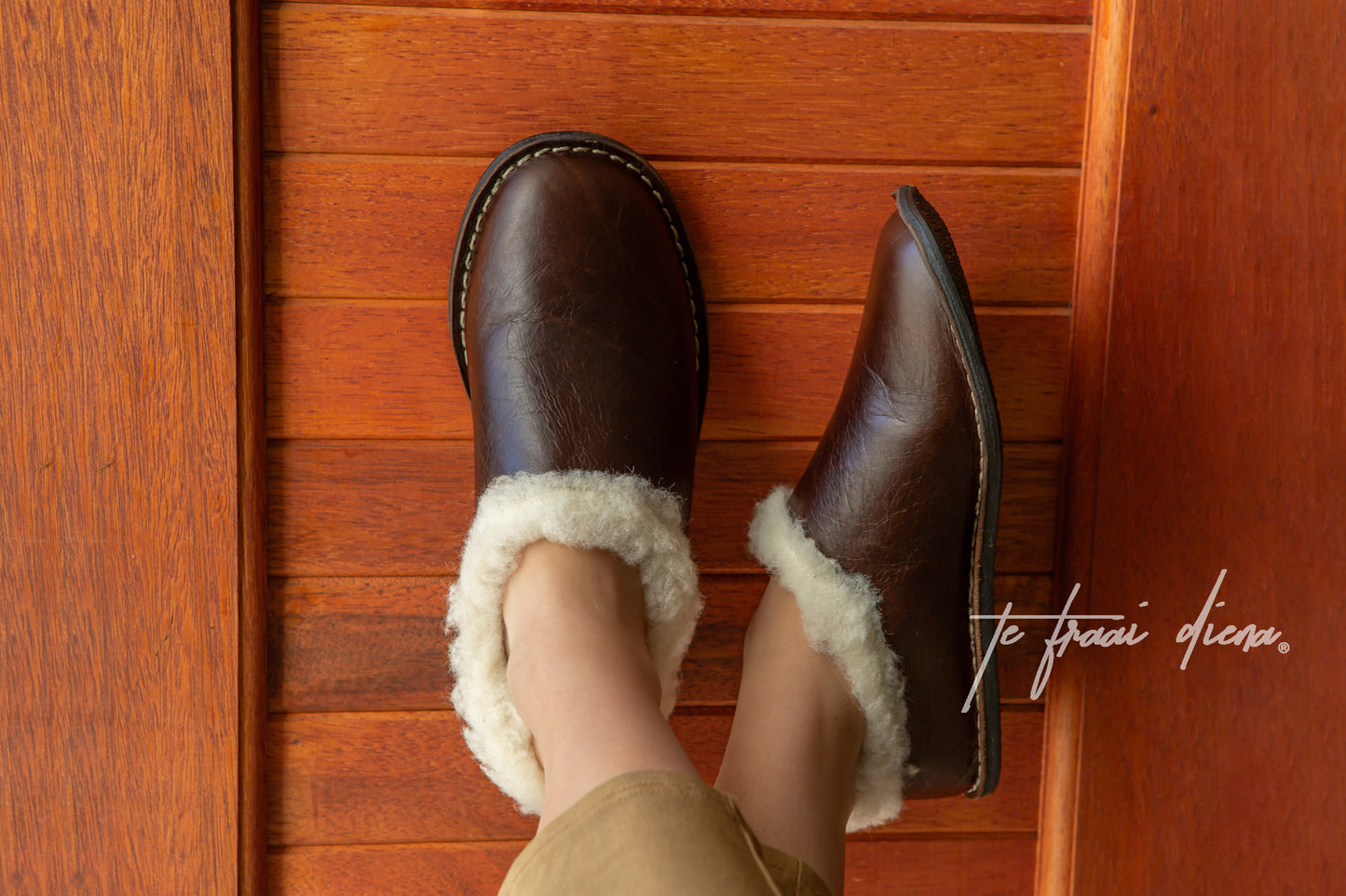 Simone Slipper - Dark Choc