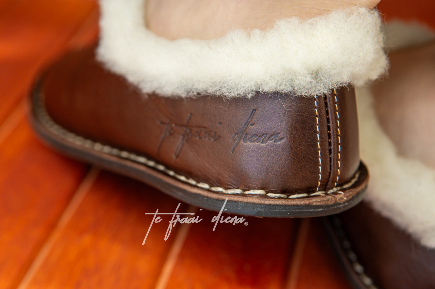 Simone Slipper - Dark Choc