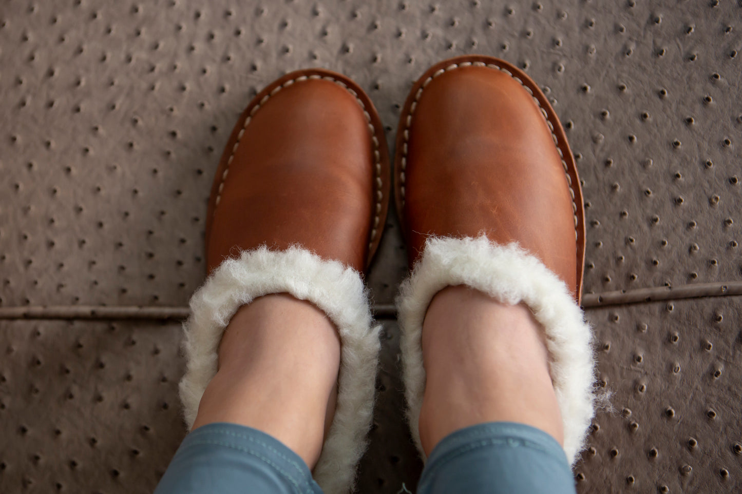 Simone Slipper - Walnut