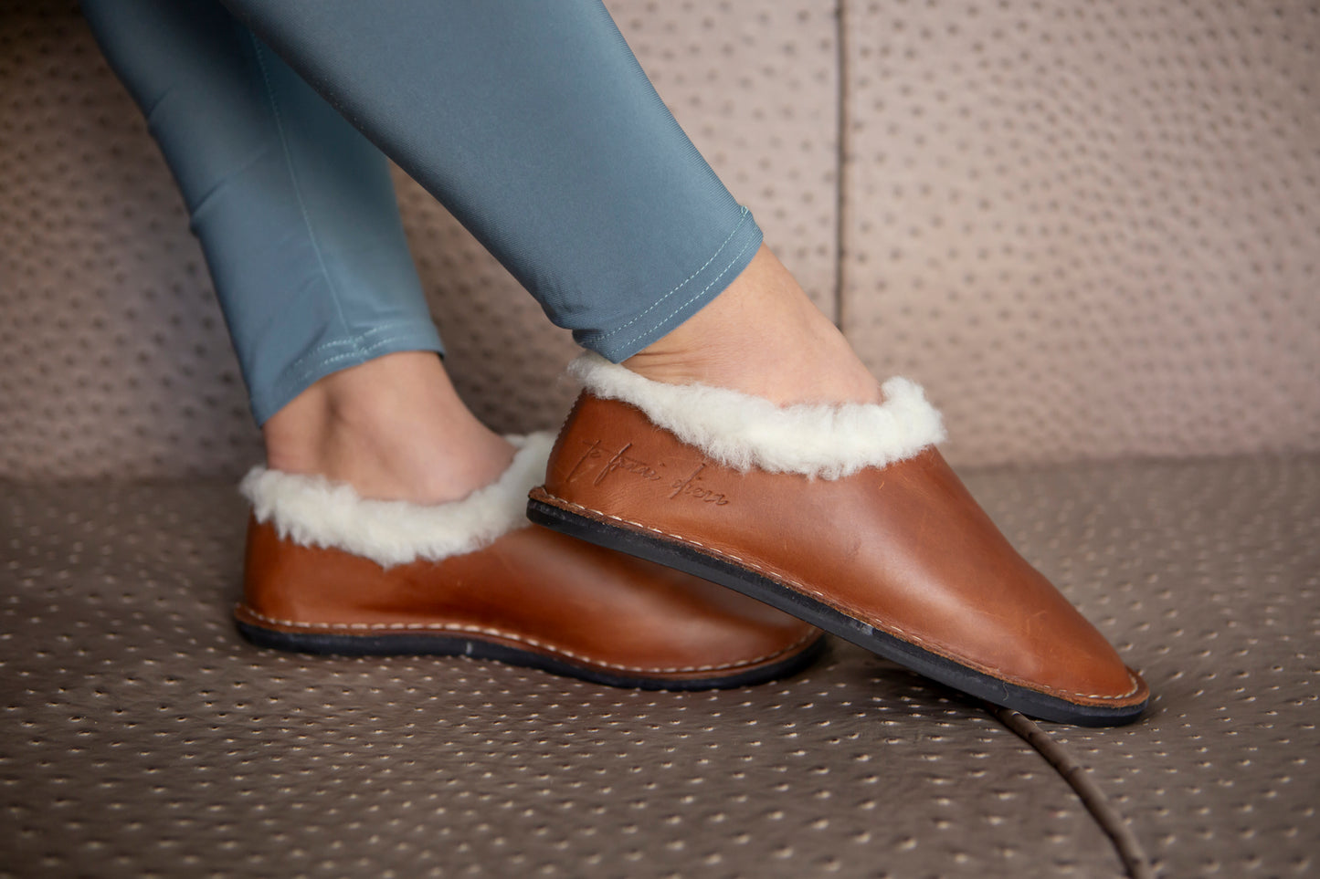 Simone Slipper - Walnut