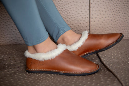 Simone Slipper - Walnut