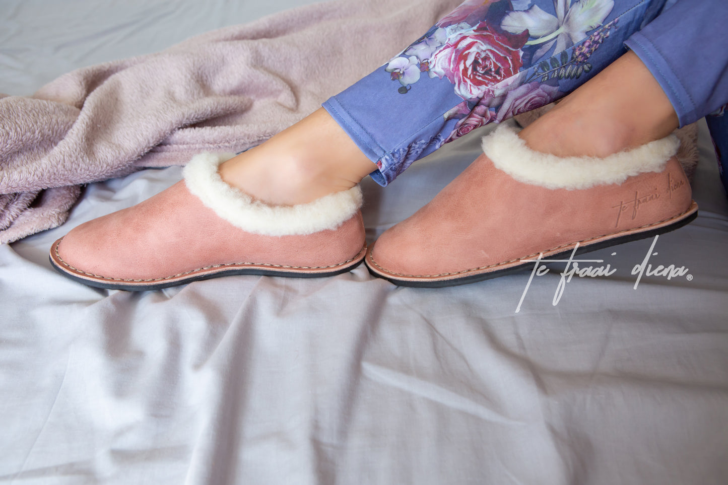 Simone Slipper - Dusty Pink