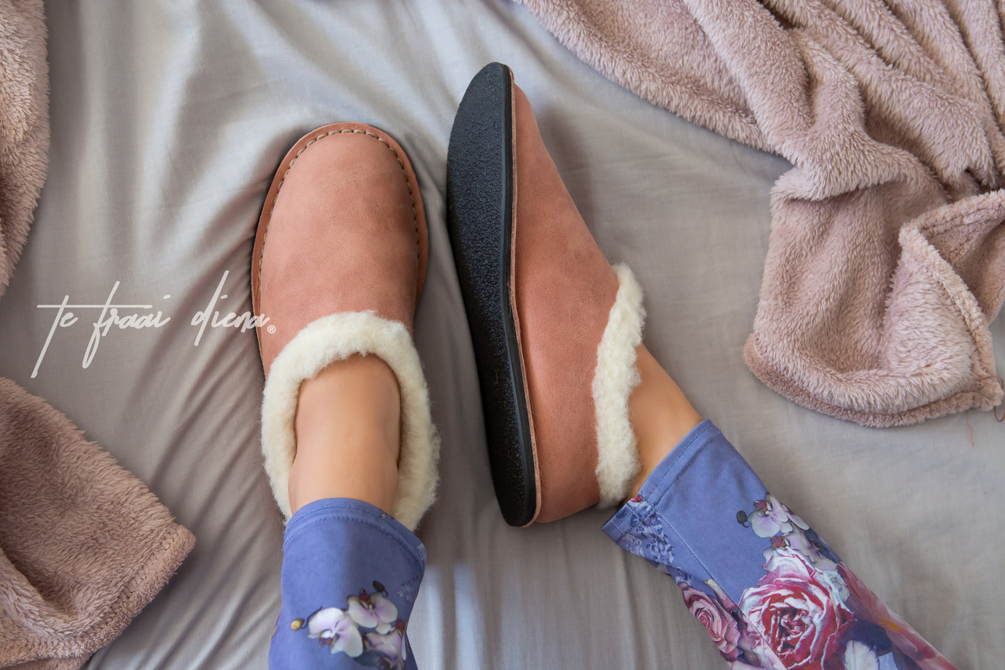 Simone Slipper - Dusty Pink