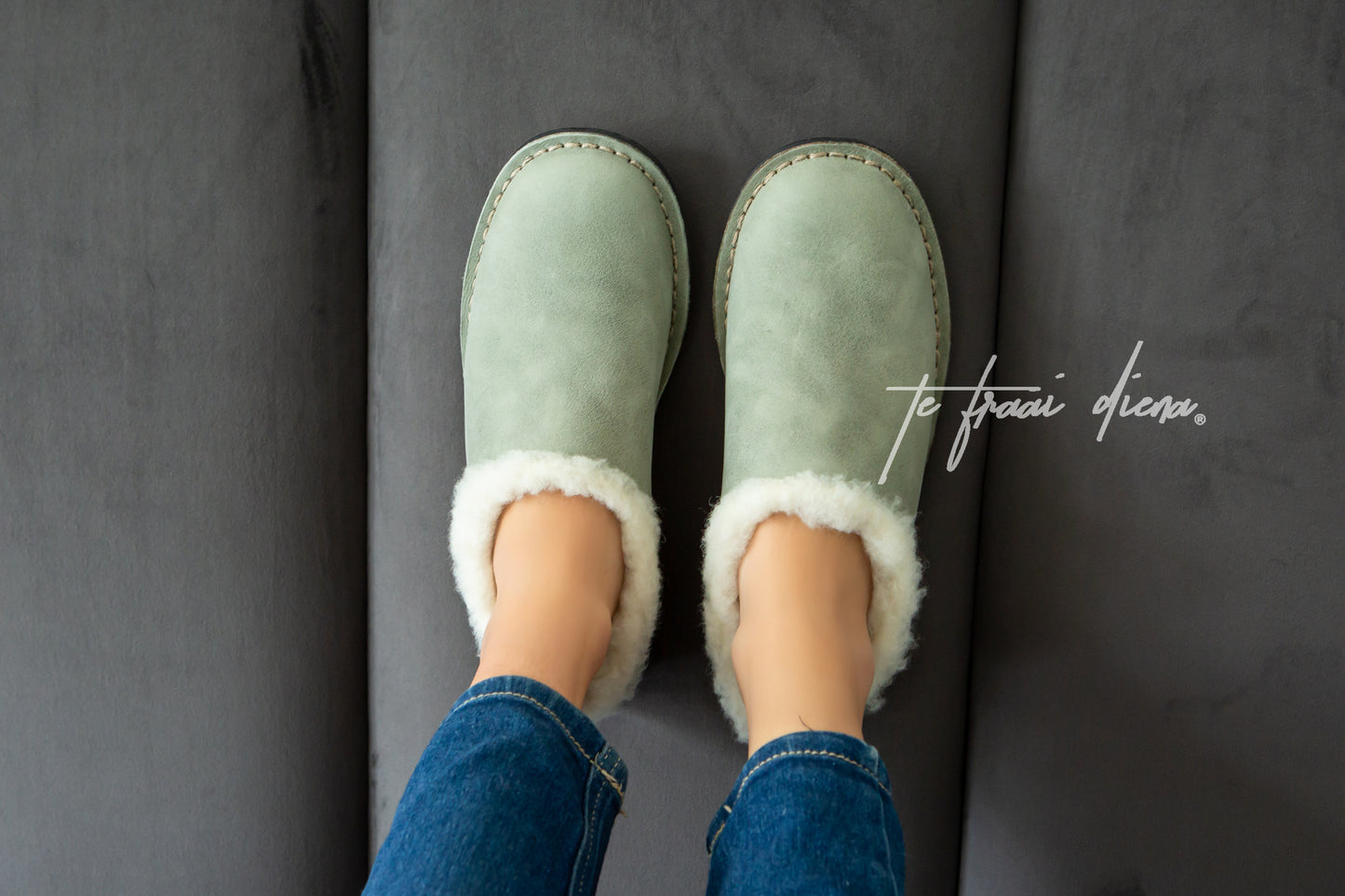 Simone Slipper - Mint