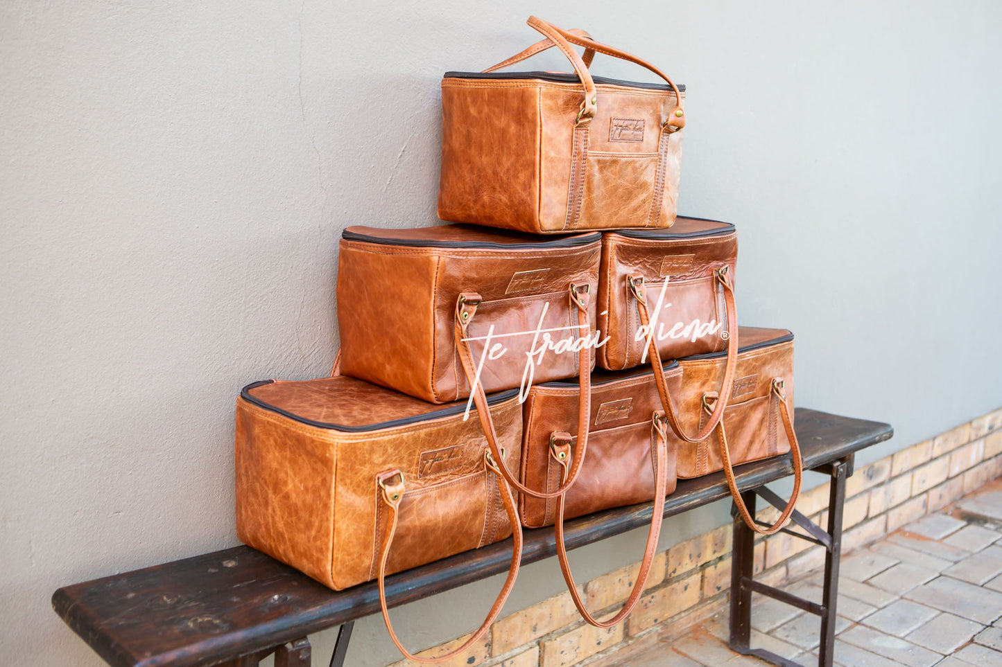 Vanity/Cooler Bag - Vintage Tan