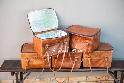 Vanity/Cooler Bag - Vintage Tan