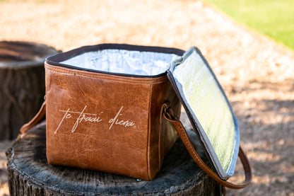 Vanity/Cooler Bag - Vintage Tan