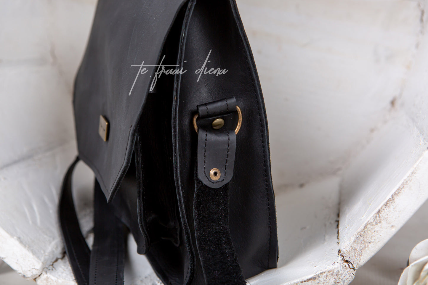 Box Satchel - Black