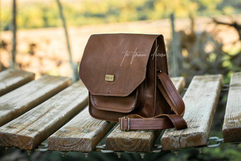 Box Satchel - Cigar Brown