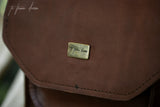Box Satchel - Cigar Brown