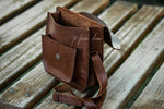 Box Satchel - Cigar Brown
