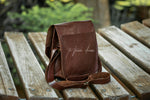 Box Satchel - Cigar Brown