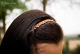 Braided Leather Headband