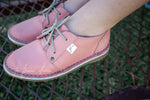 Girls Vellies - Rose Pink