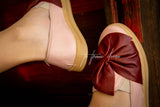 Hanna - Ballet Pink with Ruby Bow (End of Range)