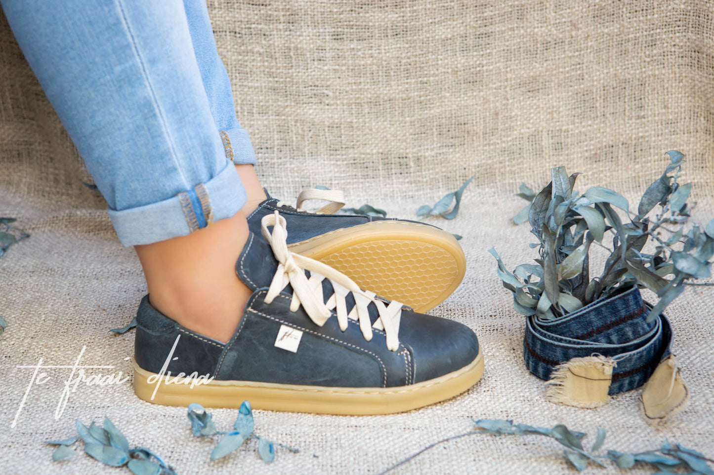 Nienke Sneaker - Denim