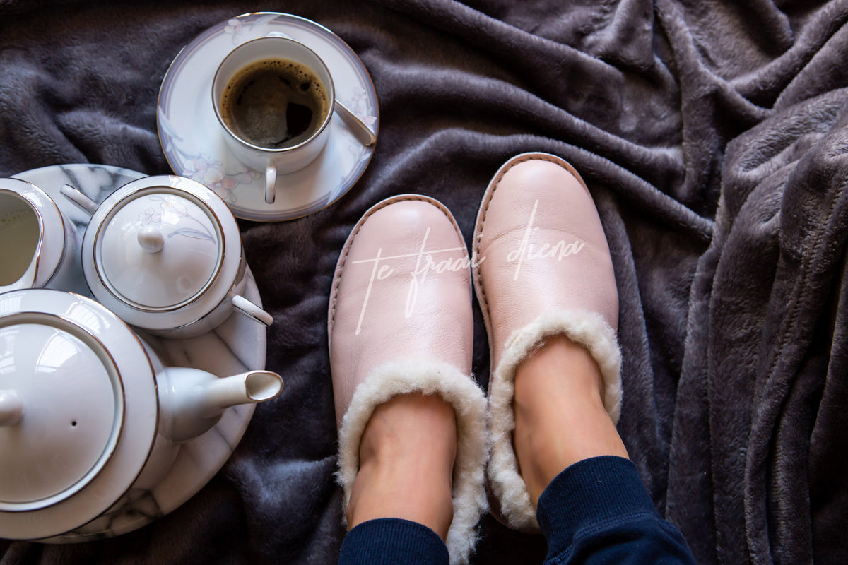 Simone Slipper - Blush Pink (End of Range)
