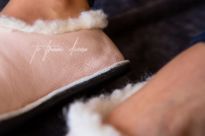 Simone Slipper - Blush Pink (End of Range)