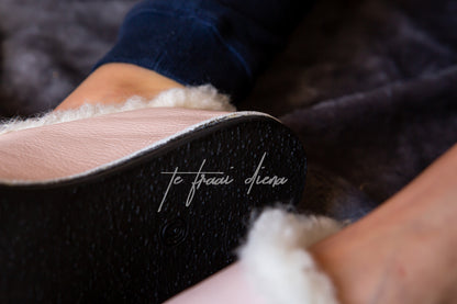 Simone Slipper - Blush Pink (End of Range)
