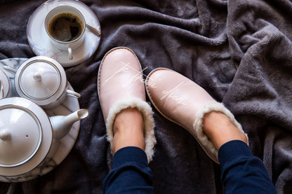 Simone Slipper - Blush Pink (End of Range)