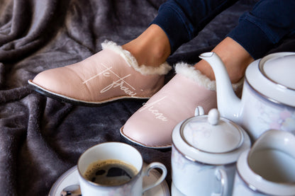 Simone Slipper - Blush Pink (End of Range)