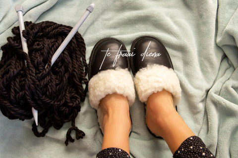 Sune Slipper - Black (End of Range)