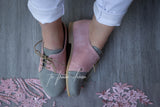 Tiana - Stone Grey & Dusty Pink (End of Colour)